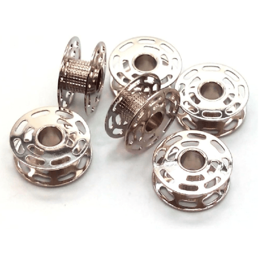 Bobine Metalliche Bernina Euro-Notions, Confezione Da 5 - Compatibili Con Modelli Bernina 125, 130, 430, 700, 800, 900, 1530 E Altri