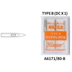 Klasse Overlock Needles Type B - DCX1, 81X1