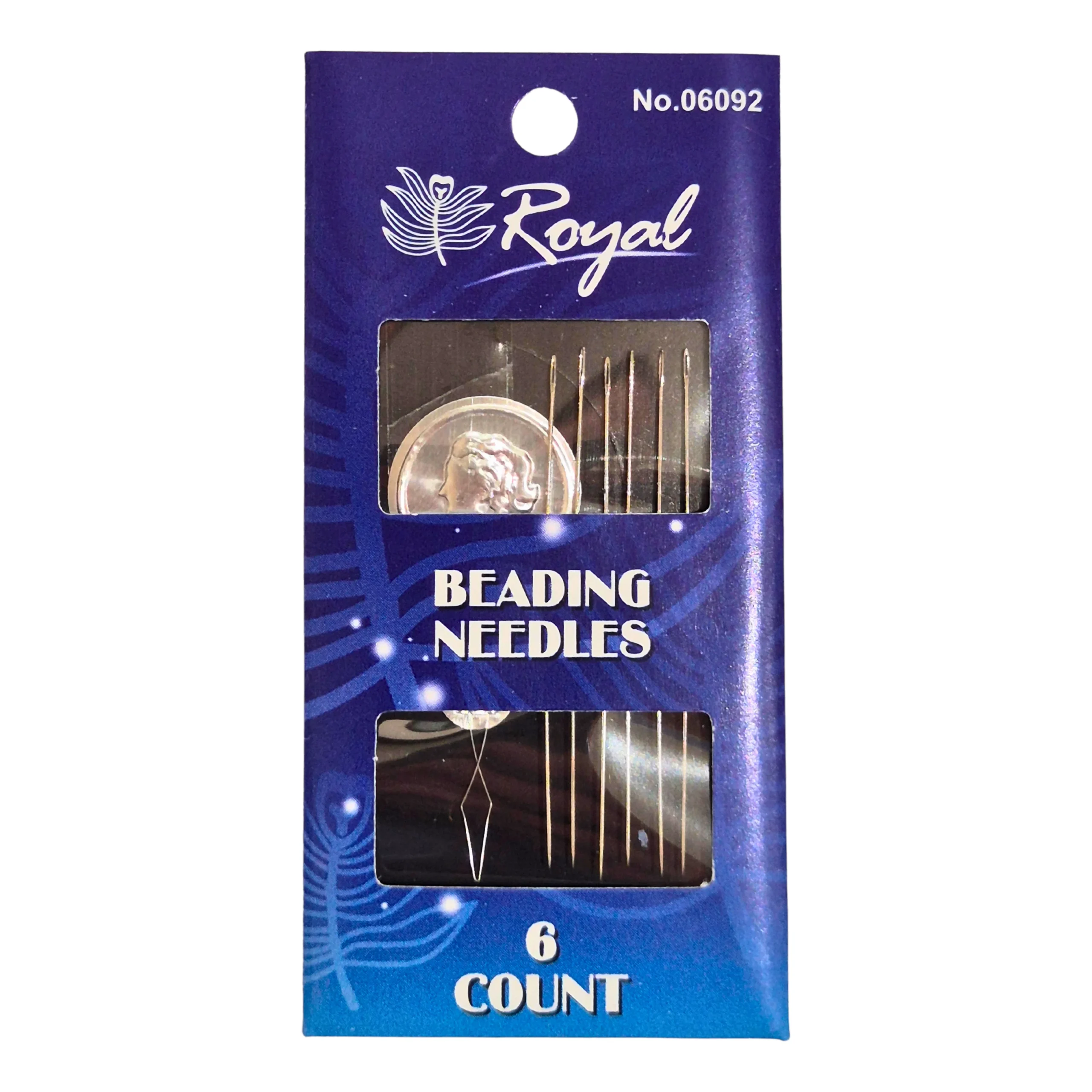 Royal Beading Hand Needles – 6 Needles